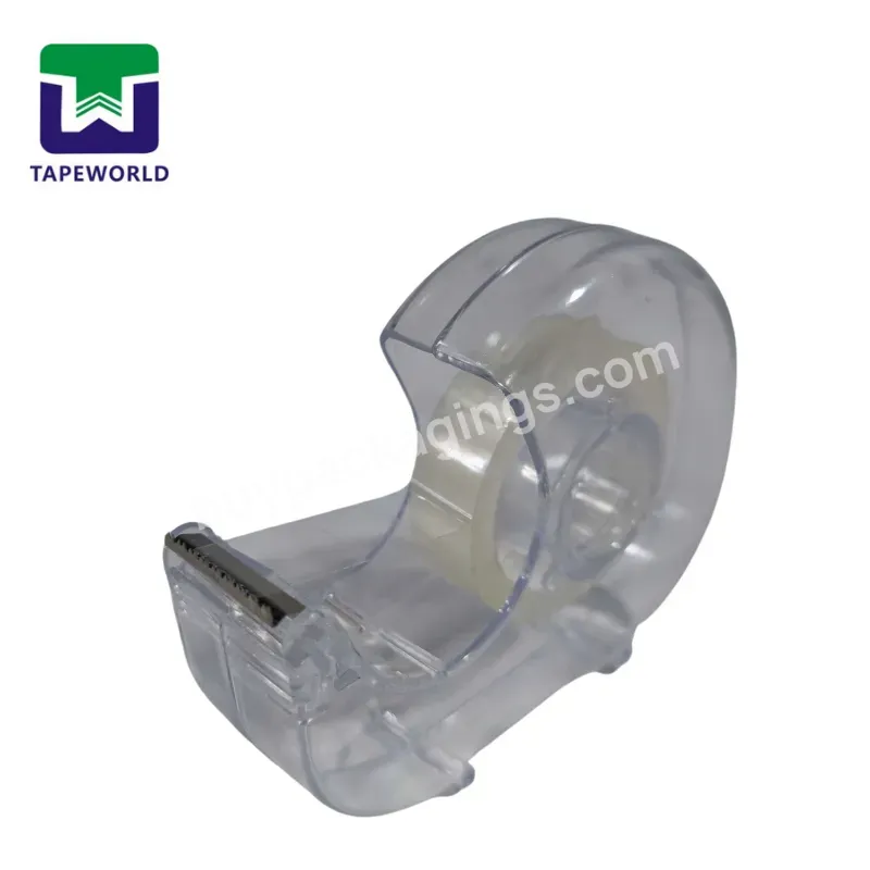 Office,School,Home And Workshop Strong Secure Clear Transparent Gift Wrap Tape On A Dispenser - Buy Gift Wrapping Tape With Dispenser,Giftwrap Tape,Transparent Tape With Dispenser.