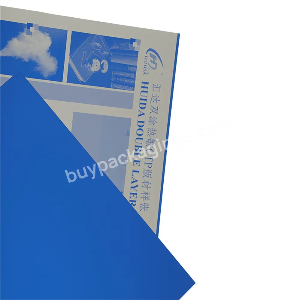 Offset Lithographic Blue Color Long Run Length Ps Screen Plate Offset Ps Plate
