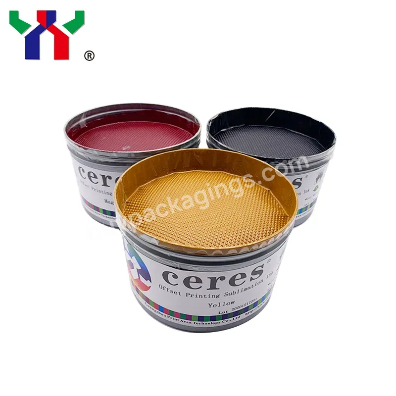 Offset Printing Ceres Sublimation Ink,Magenta/yellow/cyan/black,1kg/vacuum Can - Buy Offset Sublimation Ink,Sublimation Ink,Offset Ink.