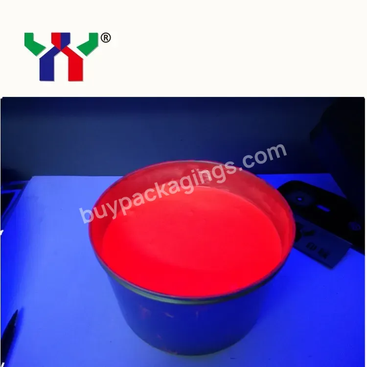 Offset Uv Invisible Security Printing Ink Colorless To Red 1kg - Buy Uv Invisible Security Printing Ink,Security Ink,Invisible Uv Ink.