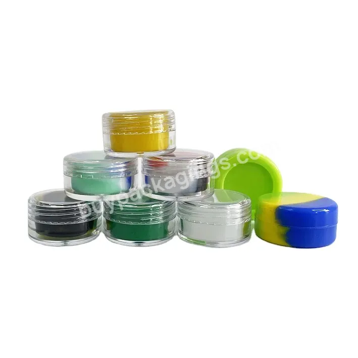 Ointment Packaging Container 7ml Low Profile Oil Rosin Bottle 9ml Airtight Plastic Jar - Buy Stash Jars,9ml Airtight Plastic Jar,Silicone Stackable Container.