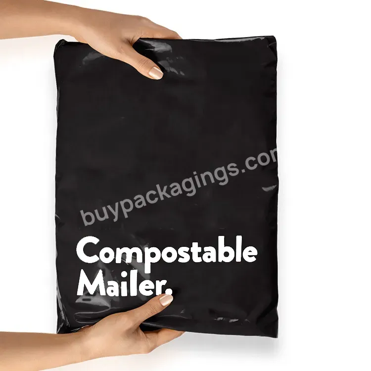 Ok Compost Compostable Cornstarch Plastic Mailing Bags Biodegradable Mailer With Logo Printed - Buy Compostable Mailing Bags,Poly Mailer Bag,Compostable Mail Bag.