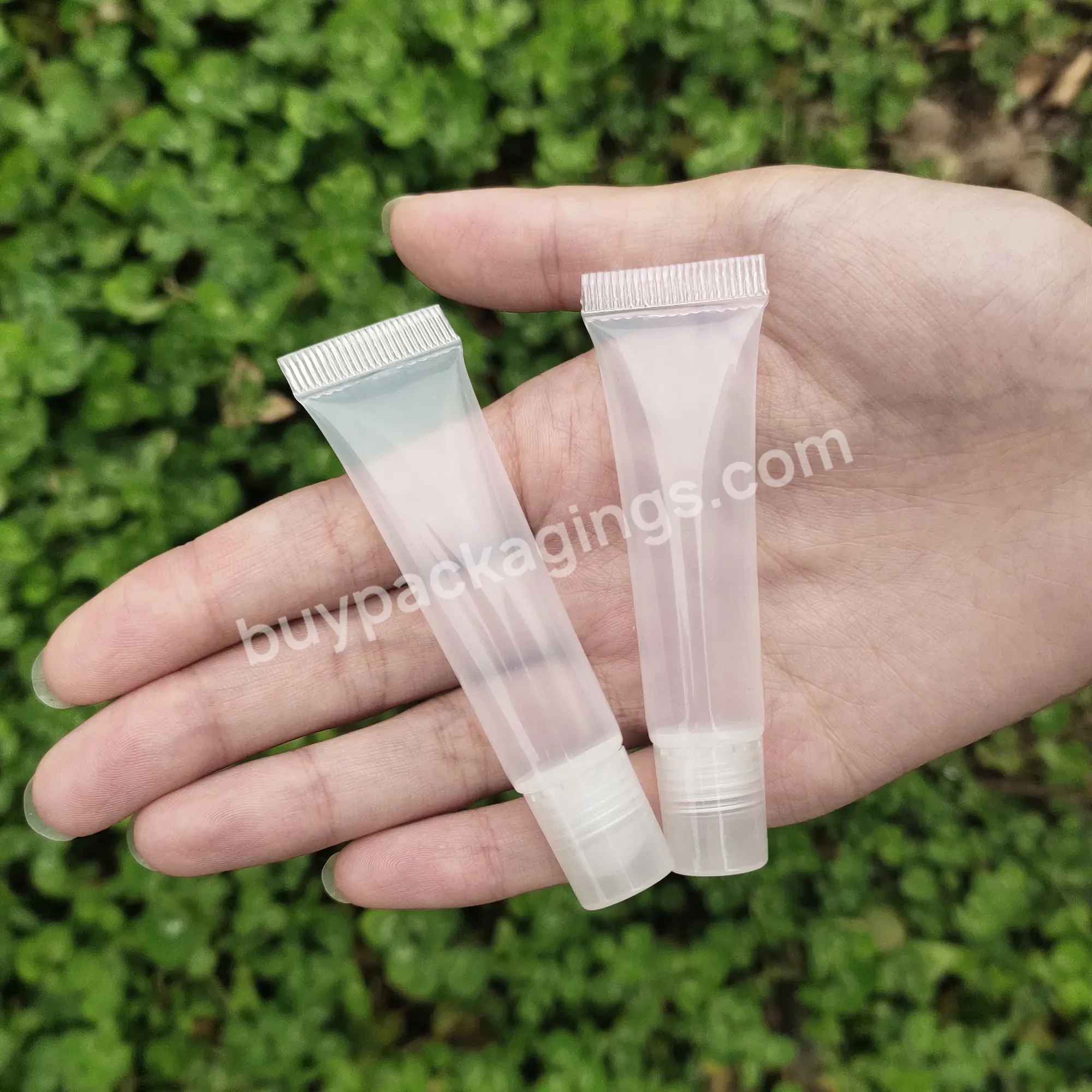 On Sales - Empty 8ml Plastic Packaging Squeeze Tube Lip Gloss Packaging Tube Ready To Ship - Buy Empty Tubes For Toothpaste Facial Cleanser Toothpaste Empty Squeeze Tubes,Makeup Your Own Lip Gloss 10ml Custom Diy Empty Soft Tube Private Label Lipglos