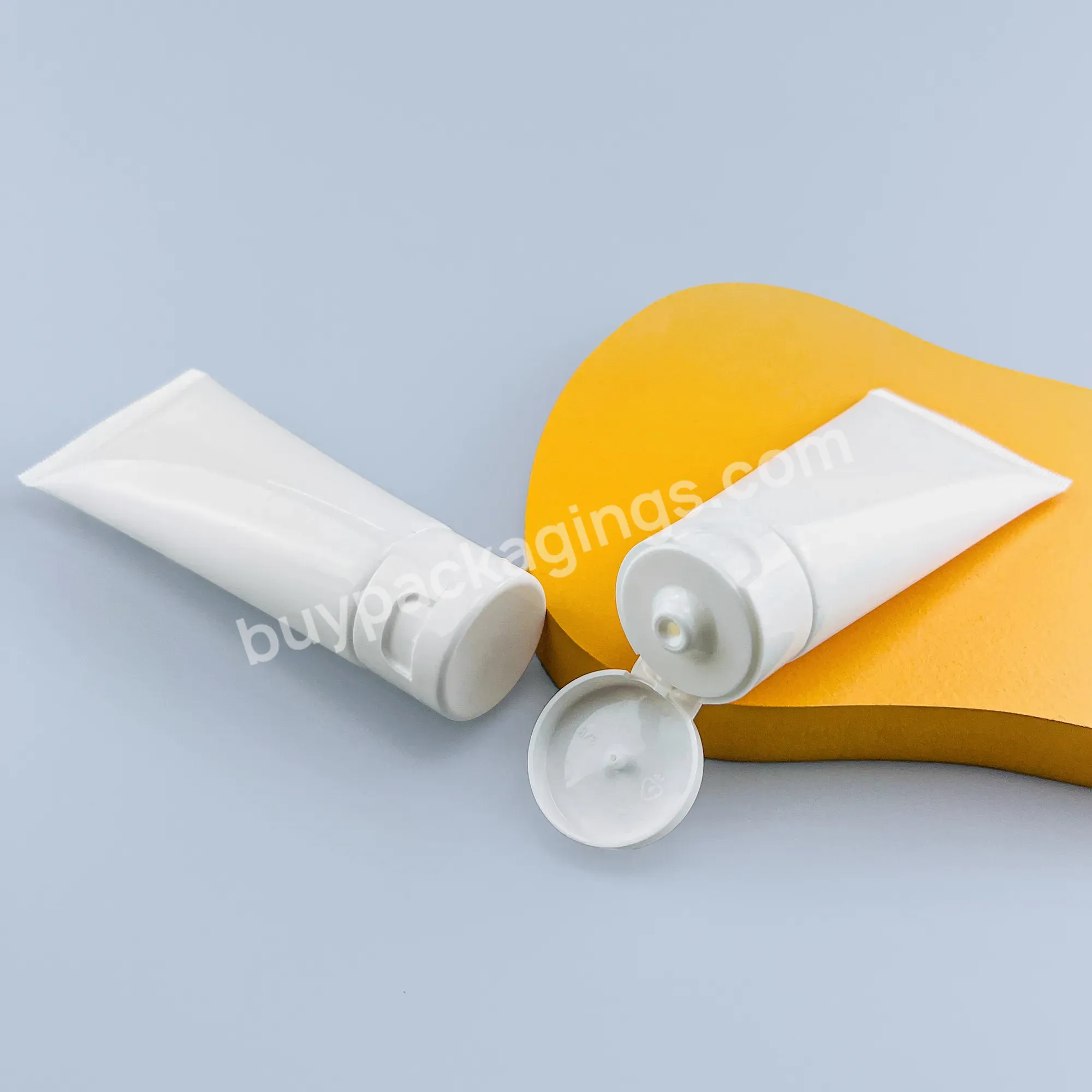On Sales - Wholesale Soft 60ml Sunscreen Face Scrub Body Balm Massage Tubes Plastic Packaging Cosmetic Tube - Buy Empty Tubes For Toothpaste Facial Cleanser Toothpaste Empty Squeeze Tubes Plastic Packaging Cosmetic Tube,Makeup Your Own Lip Gloss 10ml