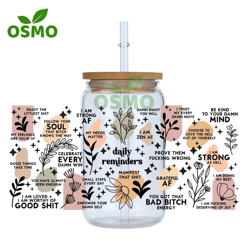 Osmo Factory Wholesale Custom Printed Transfer Wraps for Mug Tumbler Personalized Cup Wraps