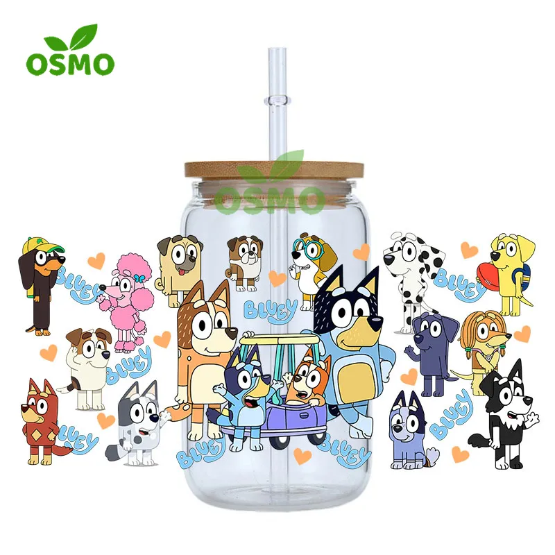 Osmo Ready To Transfer Mom Teacher Daily Affirrmations UV DTF Cup Wrap Transfer Paper for Mugs Coffee Cups Tumblers
