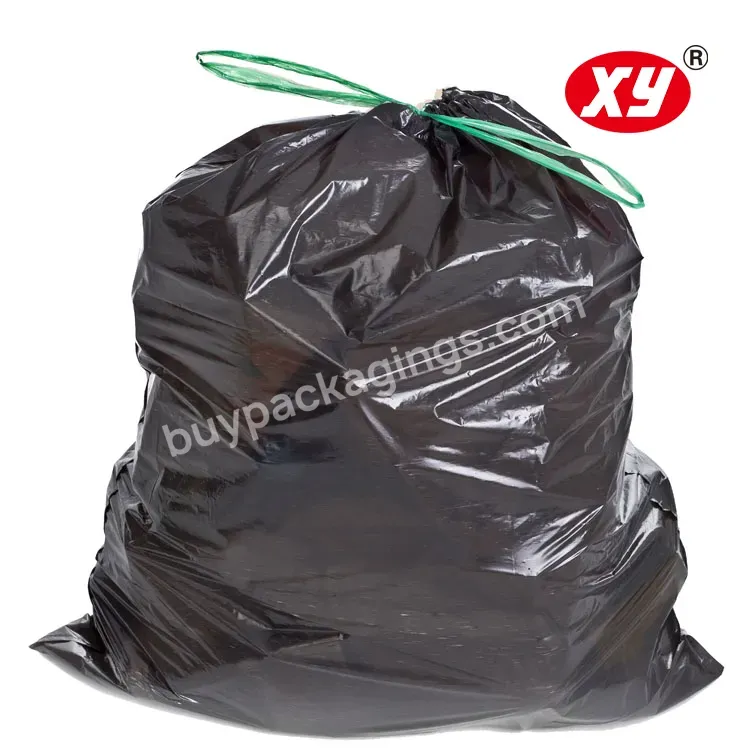 Outdoor Heavy Duty Bin Bags 13/30 Gallon Recyclable Trash Bag Drawstring Garbage Bag Wholesale - Buy Garbage Bag,Bio Degradable Garbage Bag,Heavy Duty Bin Bags 13 Gallon Recyclable Trash Bag.