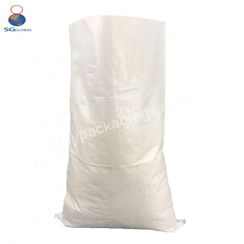 Packaging Rice Flour Wholesale Polypropylene White Fabric 25kg 50kg Pp Woven Bag - Buy Farinia Sack,25kg 50kg Pp Woven Bag,Rice Flour Packing Bag.
