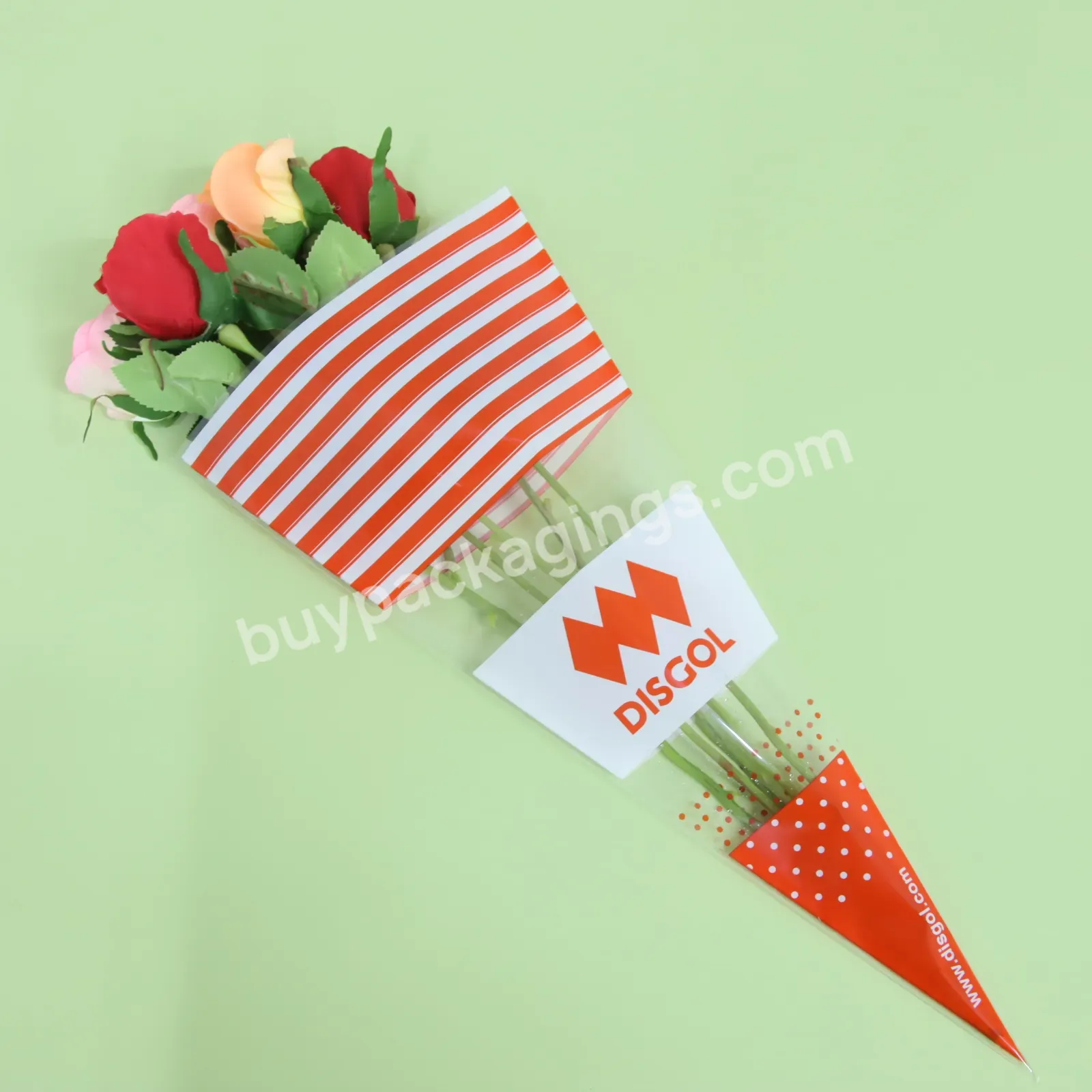 Packaging With Cellophane Cello Clear Transparent Color Custom Printing Pastry Piping Flower Sleeve Plastic - Buy Packaging Sleeves For Cut Flowers,Flower Sleeve Plastic,Packaging Sleeve With Printing.