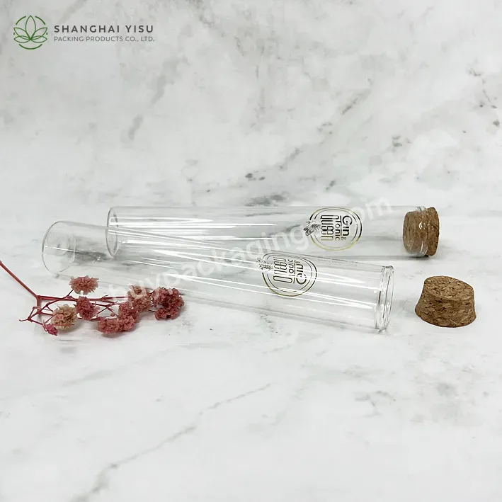 Packing Bottles Transparent Glass Test Tube With Cork For Storage - Buy Vanilla Packaging,Flat Glass Tube,Test Tube Shot Glasses.