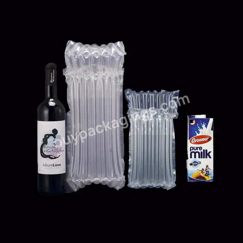 Packing Cushion Bag Air Bubble Wine Bottle Wrap Column Packing With Best Services - Buy Air Bubble Column Packing,Air Cushion,Air Cushion Column Bag.