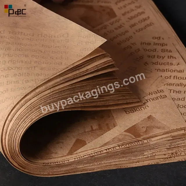 Pads Fried English Newspapers Silicone Oil Absorbing Greaseproof Tray Liner Wax Paper Paper Baking Tray - Buy Greaseproof Paper Tray Liner Wax Paper Burger,Paper Pads Fried English Newspapers Silicone Oil Absorbing,Bread Paper Baking Tray Grease.