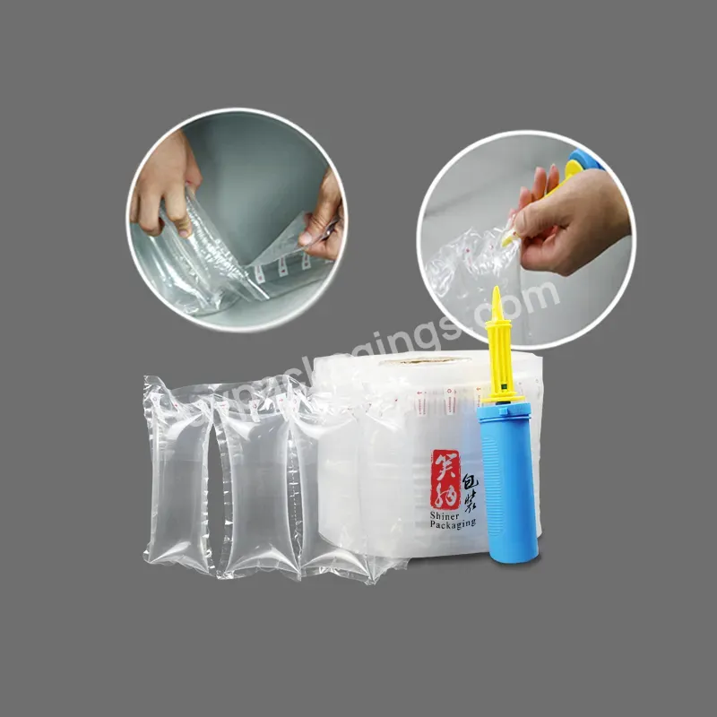 Pa/pe Air Pillow Bag Void Filling Easily Inflated Free Hand Pump Shipping Protective Packaging Thicken Film - Buy Air Pillow Bag,Thicken Cushion,Protective Packaging.