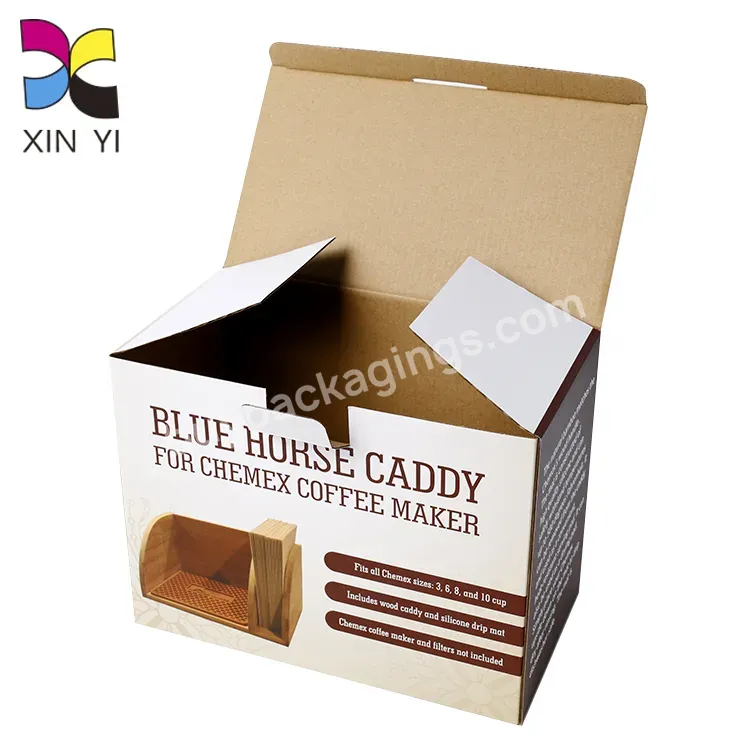 Paper Boxes With Insert Factory Direct Color Printed Corrugated Boxes Custom With Logo