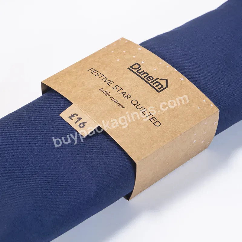 Paper Sleeve Packaging Wholesale Custom Printed Eco Friendly Recycled Kraft Label Belly Bands Socks - Buy Socks Packaging,Socks Sleeve Packaging,Socks Paper Label Packaging Sleeve.