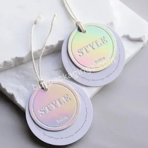 Patterned Copper Earrings Jewelry Printing High Quality And Jeans Tag Coated Kraft Paper For Clothing Socks Paper Tag - Buy Security Garment Tags,Garment Swing Tag,Garment Tags.