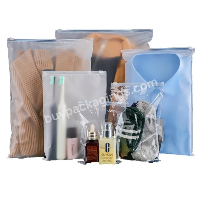 Pe High Pressure Soft Plastic Bag For Clothes Packaging Transparent Pe Bag To Accept Customization - Buy High Quality Pe Frost Plastic Packaging,Packing Bag With Zipper,Packing Zipper Bag.