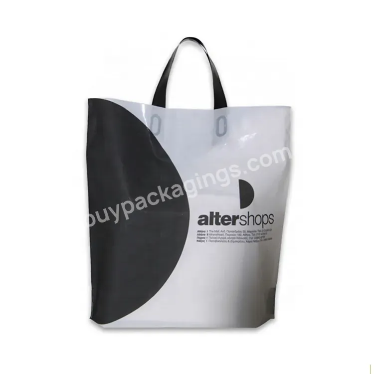 Perfect Gravure Printing Merchandise Bag Biodegradable Hdpe/ldpe Shopping Plastic Loop Handle Carrier Bag - Buy Carrier Bag,Loop Handle Bag,Shopping Pastic Bag.