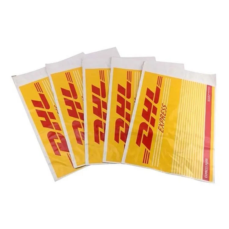Perfect Printing Customized Logo Design DHL Plastic Mail Bags