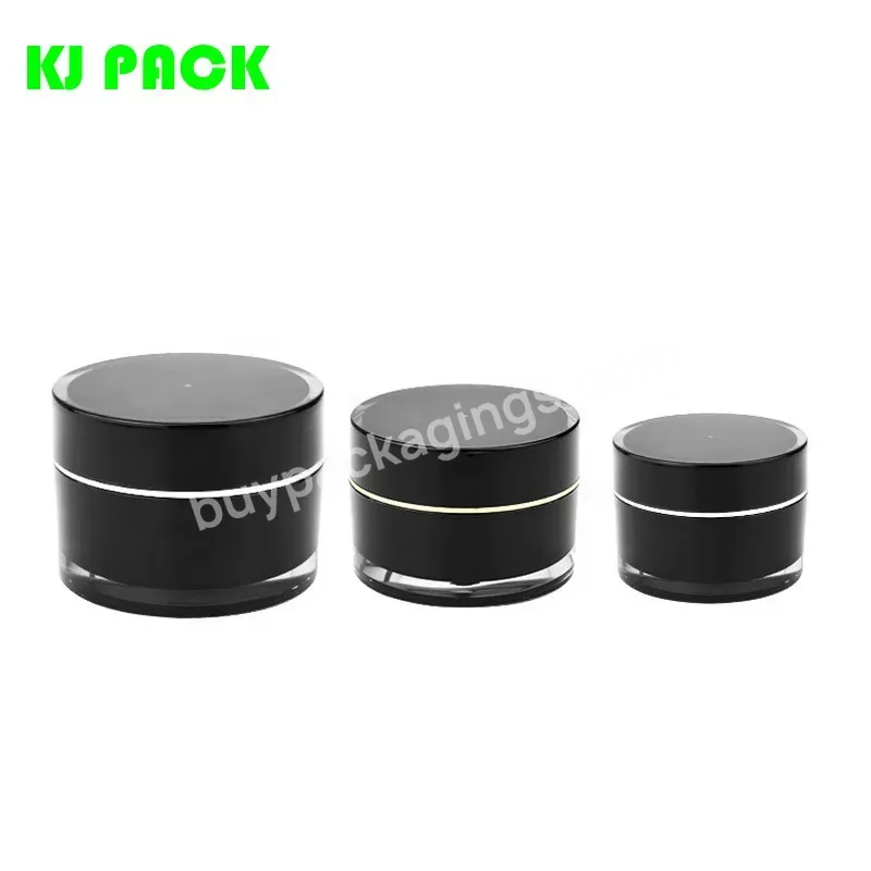 Perfect Workmanship Screen Print Cosmetic Acrylic Packaging Cream Jar For Skin Care - Buy Luxury Acrylic Cream Jar,Acrylic Plastic Cream Jar,Cosmetic Package Container.