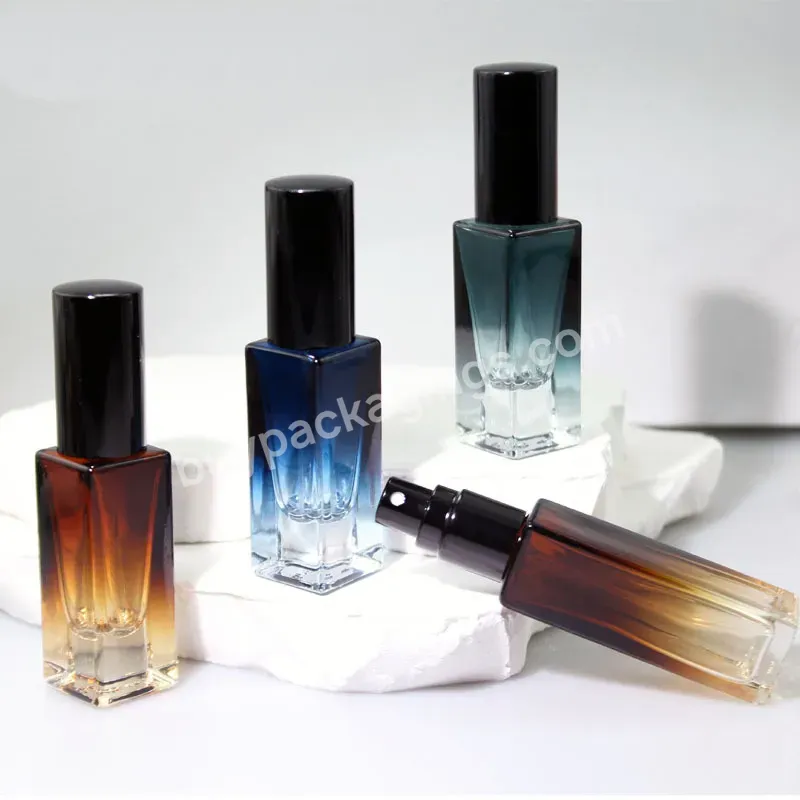 Perfume Bottle 5ml 10ml Gradient Perfume Square Spray Bottle Ombre Spray Vials - Buy 5ml Mini Perfume Spray Bottle,10ml Perfume Bottle,Spray Bottle Perfume.