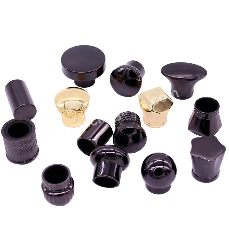 Perfume Bottle Caps Suppliers Black Zamac Perfume Caps Zinc Alloy Perfume Caps - Buy Perfume Bottle Cap With Plastic Inner Plug,Differet Caps For Perfumes,Metal Perfume Cap Lid.