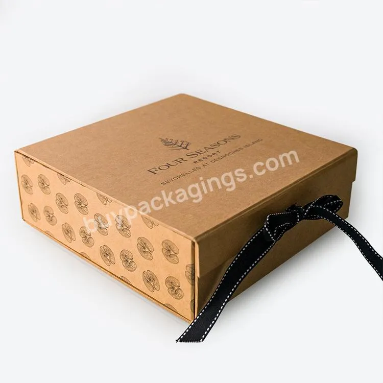 Personal Courier Box Packaging Wedding Favor Boxes Cardboard Paper Wedding Gift Box Packaging Luxury With Ribbon - Buy Wedding Gift Boxes,Courier Box Packaging,Wedding Gift Box.