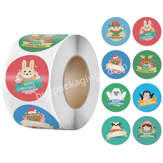 Personalized Custom Waterproof Circle Sticky Biodegradable Printing Stickers On Roll Packaging Private Labels - Buy Waterproof Self Adhesive Vinyl Roll Bottle Packaging,Packaging Label,Label Printing.