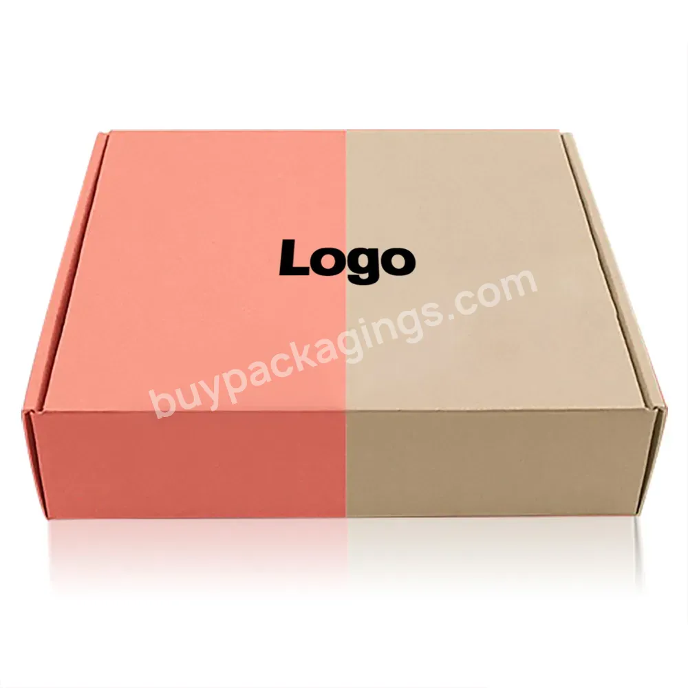 Personalized Logo Offset Printing Small Moq 500pcs Large Colorful B Flute Corrugated Strong Mail Set Box - Buy Mail Set Box,Mail/mailing Box,Colourful Mailing Box.