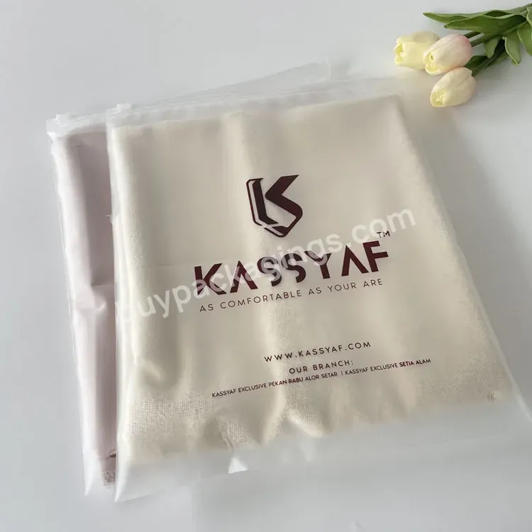 Personalized Luxury Clear Clothing Packaging Bags Ziplock Apparel Plastic Bags With Own Printed - Buy Luxury Clothing Packaging,Personalized Clear Bags,Plastic Bags.