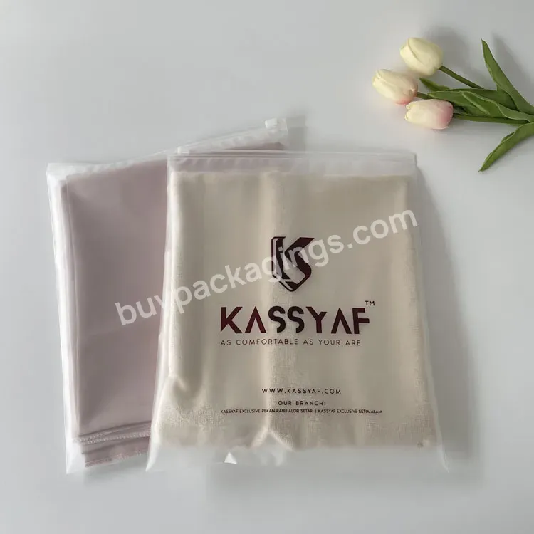 Personalized Luxury Clear Clothing Packaging Bags Ziplock Apparel Plastic Bags With Own Printed - Buy Luxury Clothing Packaging,Personalized Clear Bags,Plastic Bags.