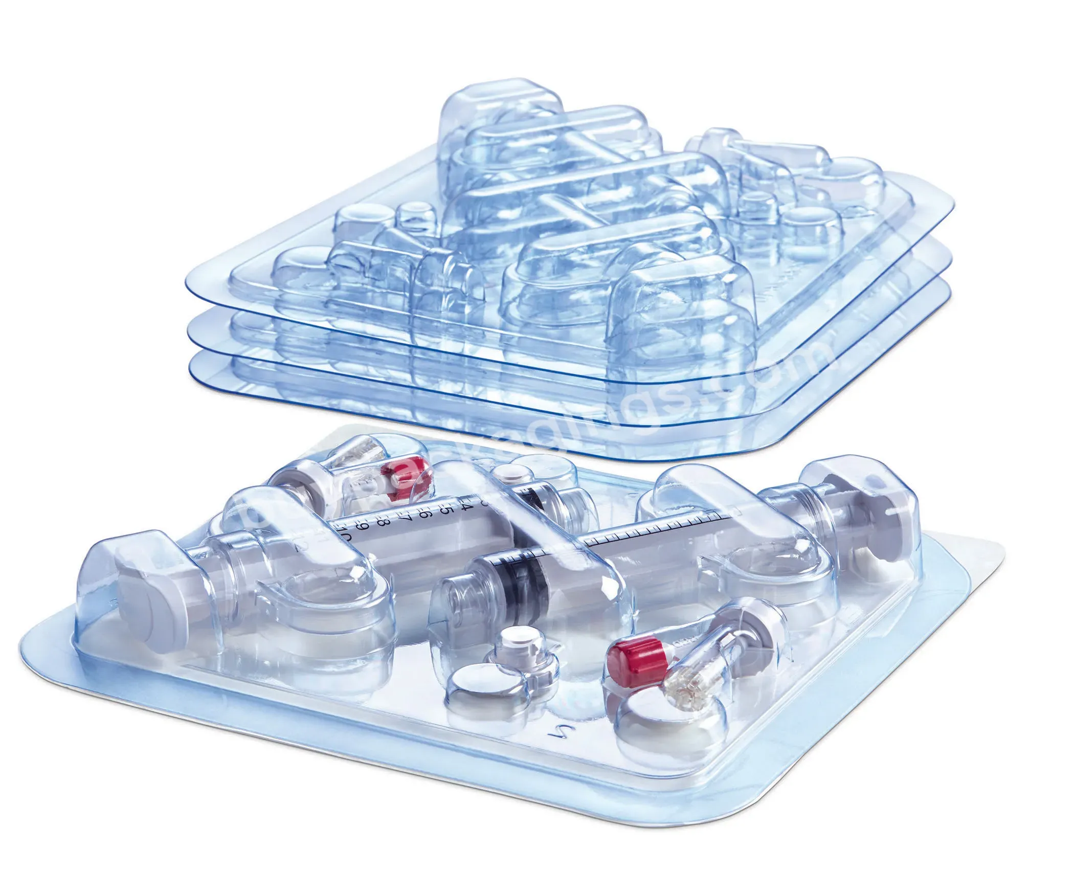 Petg Plastic Vac Forming Packaging Syringe Medical Blister - Buy Vacuum Formed Medical Blister Packaging,Bn-sports Medical Blister Wide,Plastic Medical Blister Packaging.