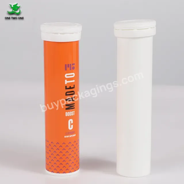 Pharmaceutical Healthcare Packaging Plastic Tube Cheap Empty Supplement Effervescent Tablet Bottle With Spring - Buy Effervescent Tablet Pill Bottle,Plastic Tubes Effervescent Tablet,Bottle With Spring Top.