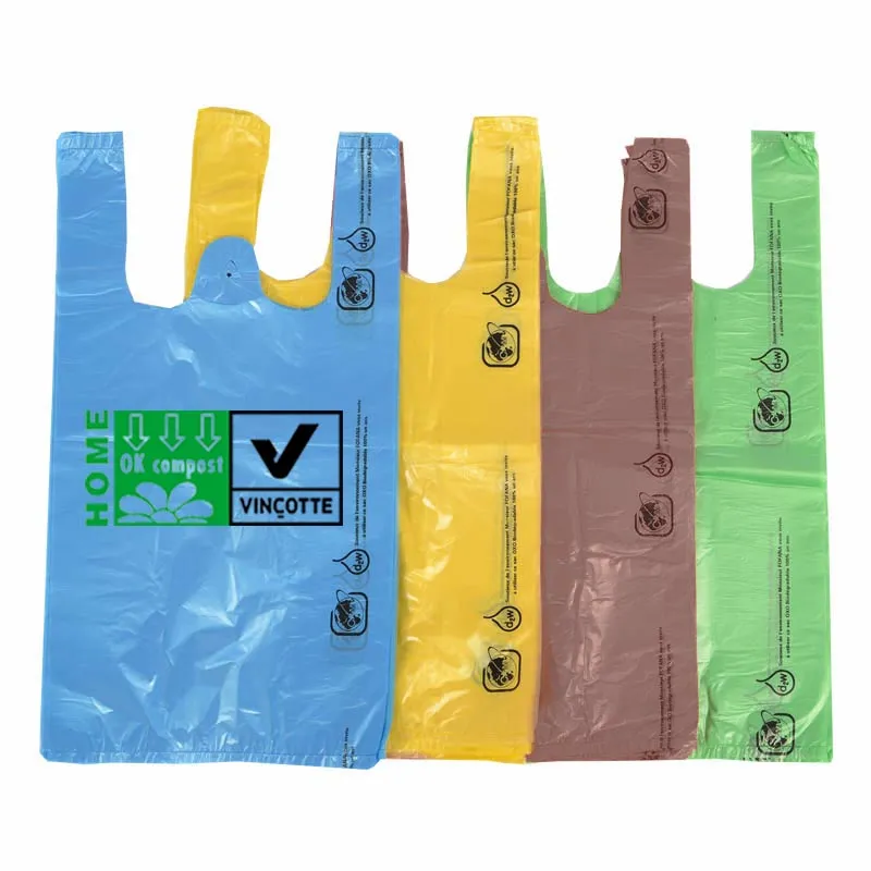 PLA Parcel Large Clear Compostable Plastic Corn Starch Based Biodegradable Bags Cornstarch