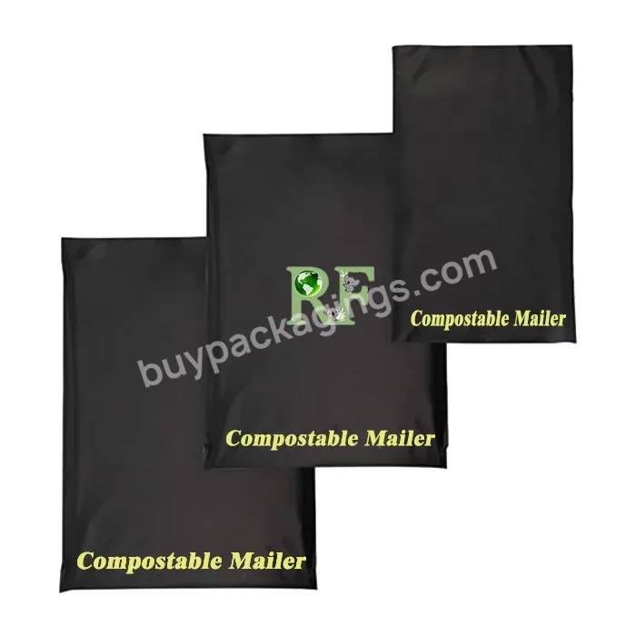 Plant Based Biodegradable Compostable Plastic Postage Clothing Packaging Polymailer Shipping Envelopes Custom Poly Mailing Bags - Buy Plant Based Mailer,Custom Mailing Bags,Custom Polymailer Bag Cornstarch.