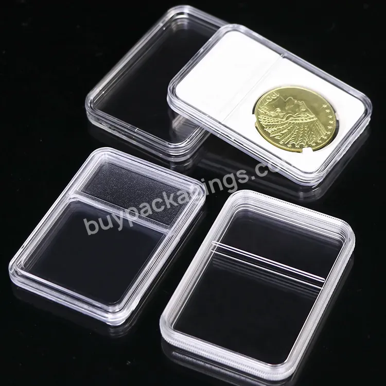 Plastic Acrylic Case Archival Holder Banknote Display Case Coin Currency Slab Gold Bullion Packaging Currency Holder - Buy Currency Holder,Gold Bullion Packaging,Banknote Display Case.