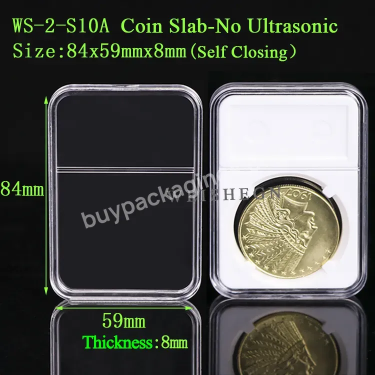 Plastic Acrylic Case Archival Holder Banknote Display Case Coin Currency Slab Gold Bullion Packaging Currency Holder - Buy Currency Holder,Gold Bullion Packaging,Banknote Display Case.