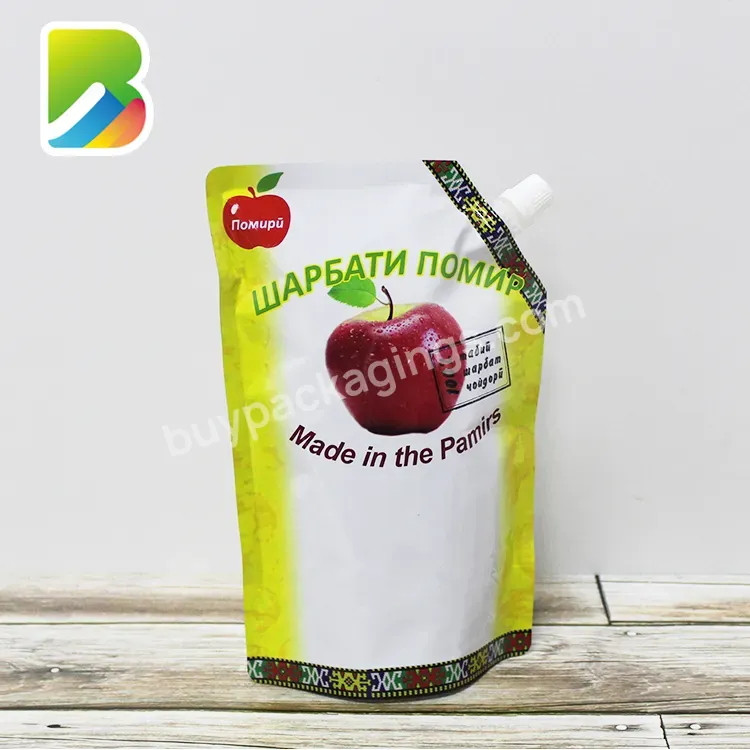 Plastic Aluminum Spouted Wine Bag Stand Up Beverage Packaging Bags Drink Packing Logo Print Manufacturer Snack Spout Pouch - Buy Plastic Bag Stand Up Spout Pouch,Manufacturer Snack Pouch Spout,Logo Print Spout Pouch.