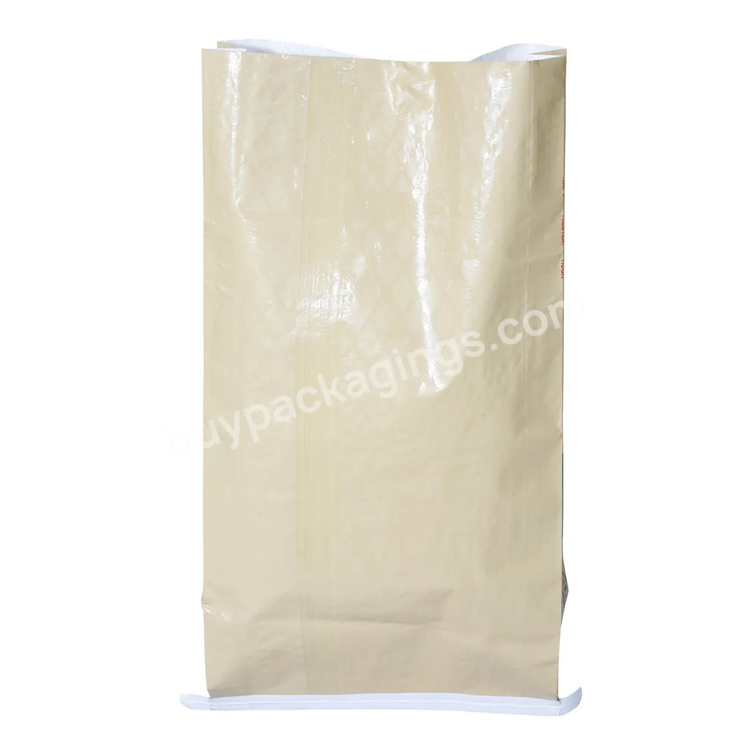 Plastic Bag White Pp Woven Bag For Sand Cement Garbage 25 Kg 50 Kg