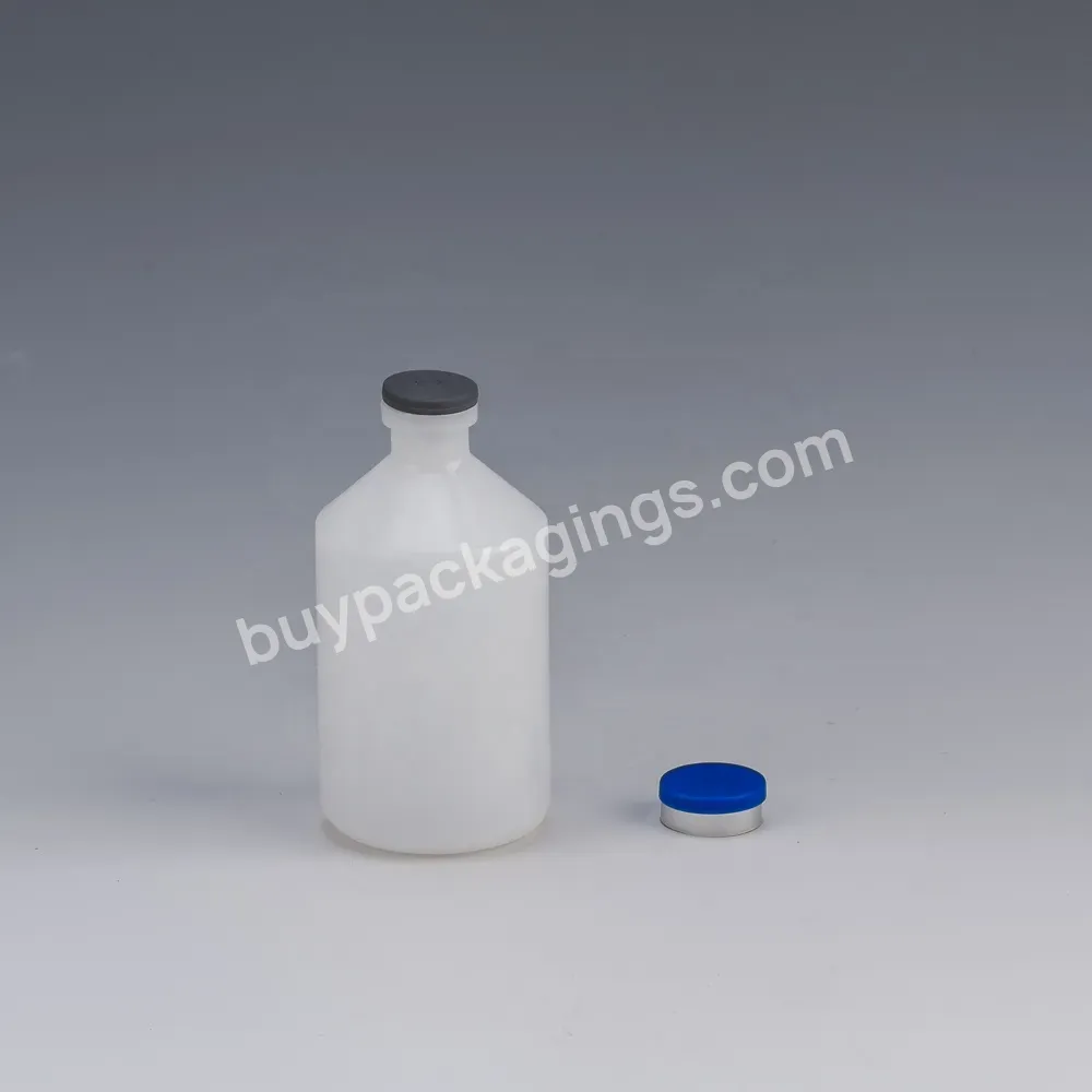 Plastic Container Manufacturers Supply 50ml Sterile Empty Injection Vials Plastic Vaccine Bottle For Animal Medicine - Buy 50ml Plastic Vials,Plastic Vaccine Bottle,Pharmaceutical Plastic Bottle.