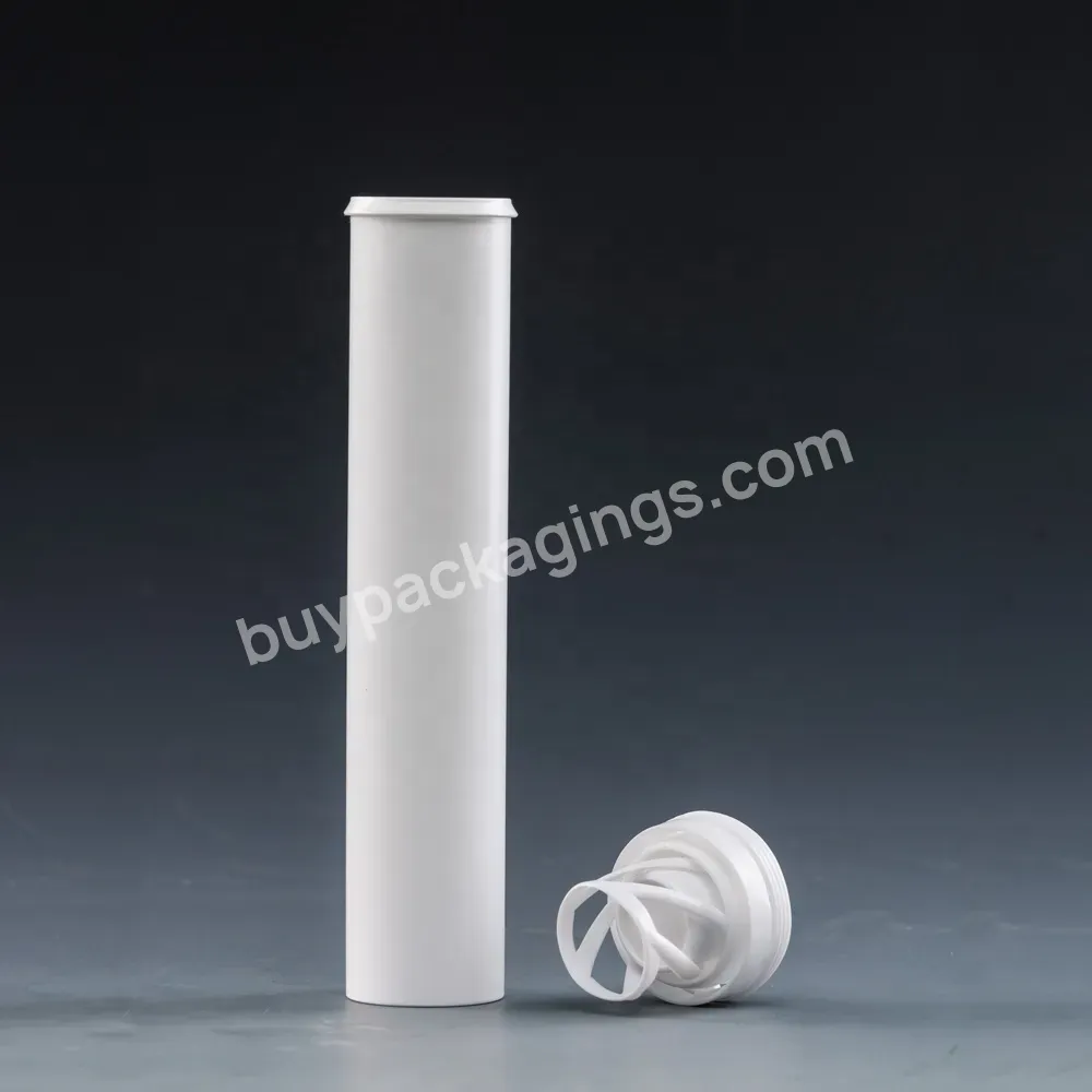 Plastic Container Vitamin Tablet Pill Packaging Desiccant Cap Effervescent Pharmaceutical Tubes From China Manufacturer