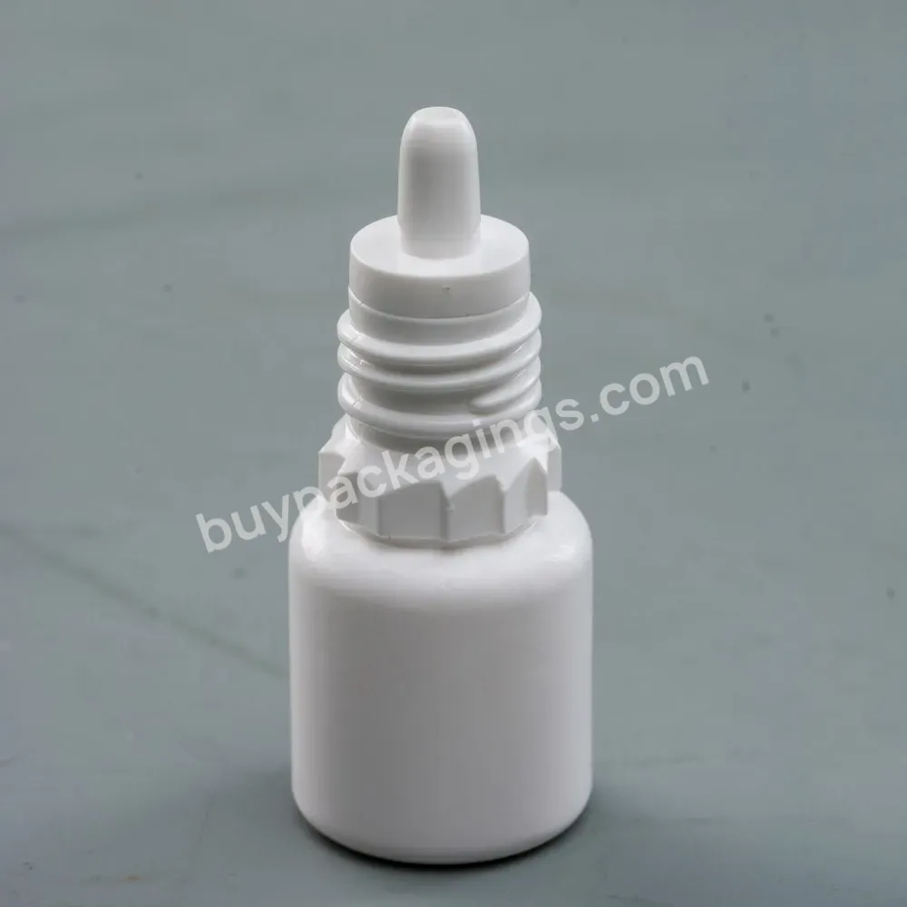 Plastic Eye Pharma Packaging Container Sterile 5ml 10ml White Plastic Empty Squeezable Eye Liquid Dropper Bottles With Screw Cap - Buy Eye Medicine Package Empty 5ml 10ml Opaque Ldpe Squeeze Plastic Dropper Bottle For Eye Drops,Ldpe Eye Drops Contain