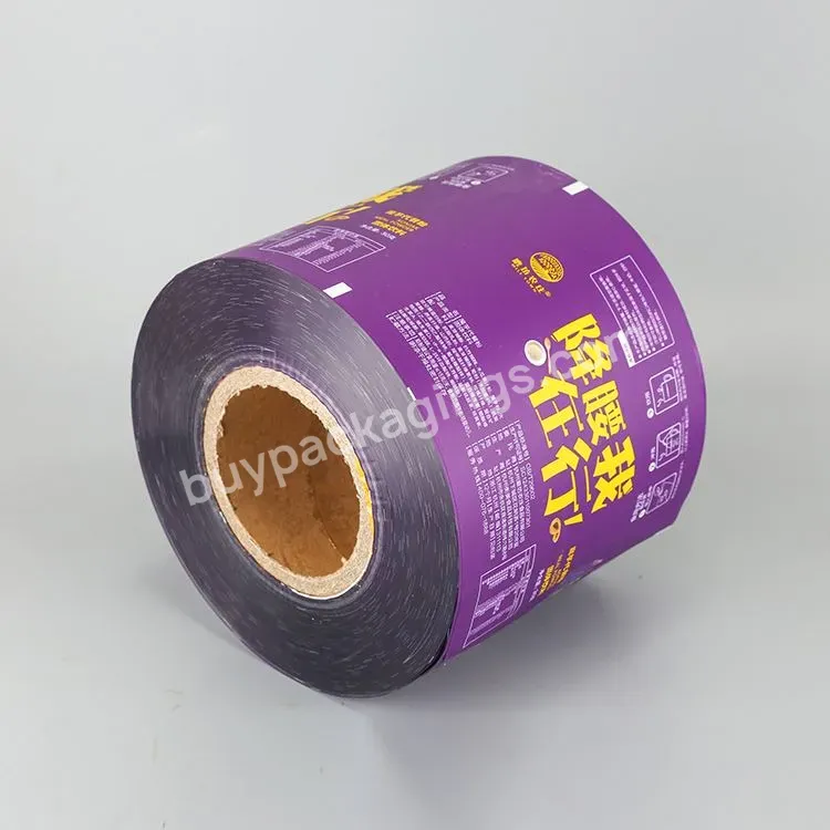Plastic Food Film Factory Custom Printing Plastic Roll Stock Sachet Packaging Film For Snack Potato Chips