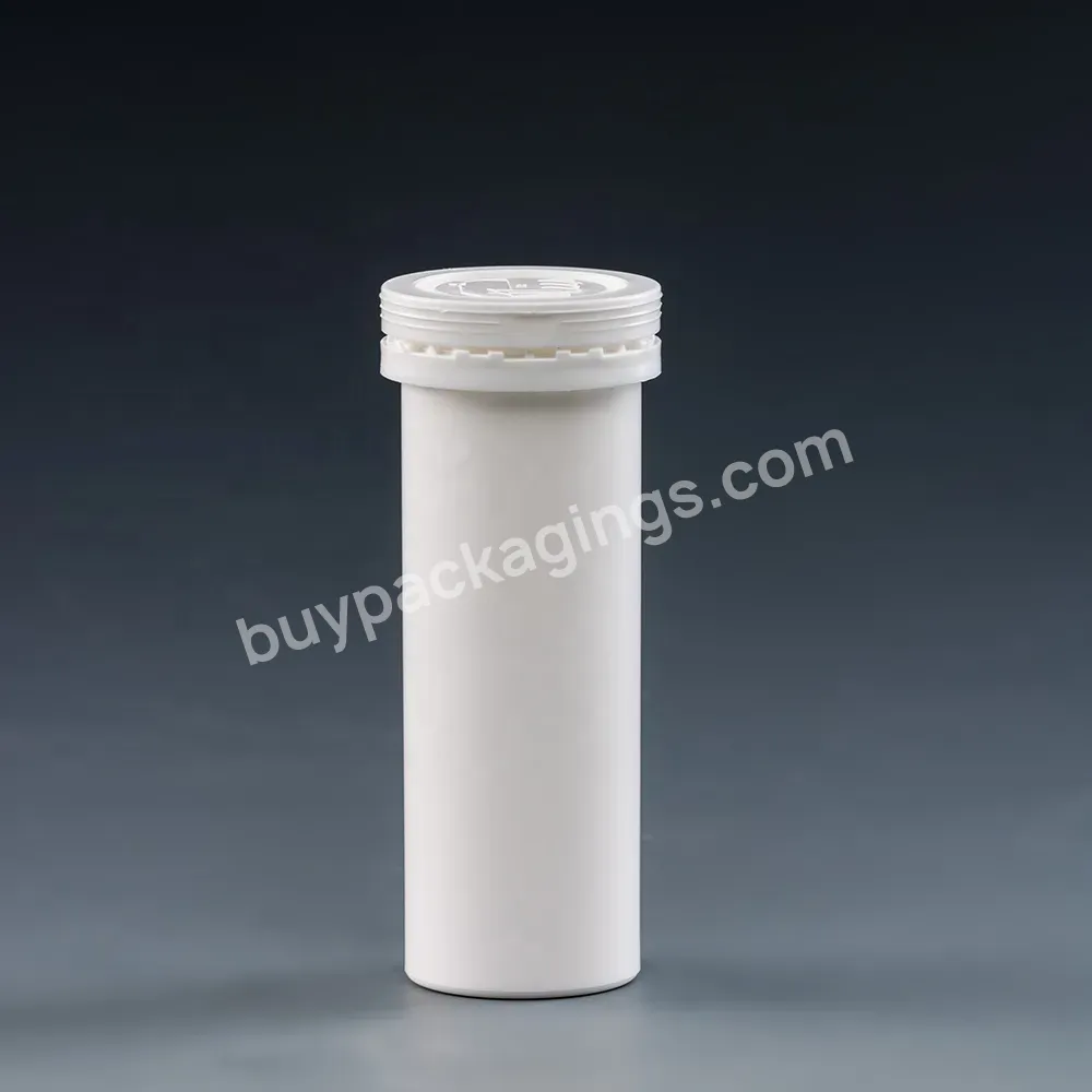 Plastic Packaging 84mm Height 27mm Diameter White Effervescent Tube With Lid For Acetylcysteine Effervescent Tablet - Buy Empty Plastic Tube,Plastic Tube Packaging,Plastic Tube.