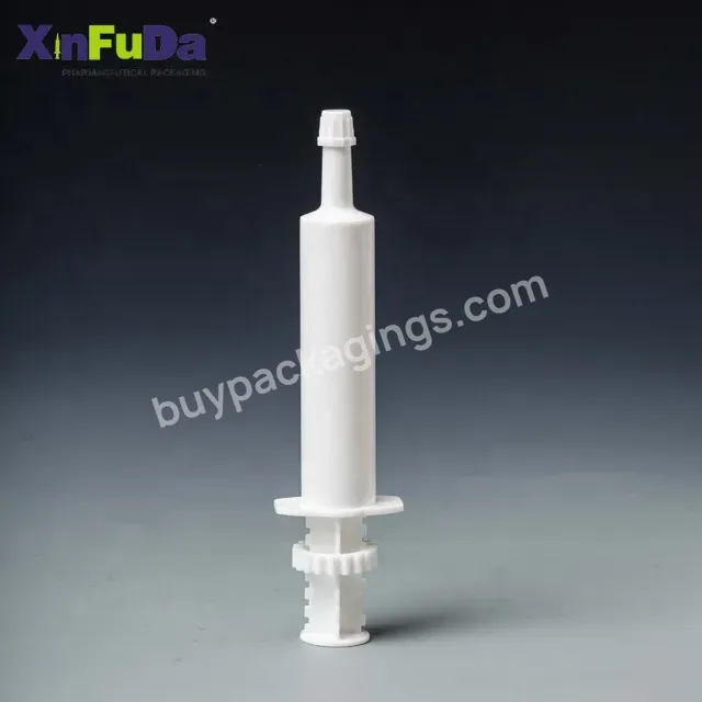 Plastic Packaging Veterinary Use Disposable 30ml 60ml Empty Injectable Dispensing Injection Syringes For Gel,Paste,Adhesive - Buy Dispensing Syringe,Plastic Gel Syringe,Paste Plastic Syringe.
