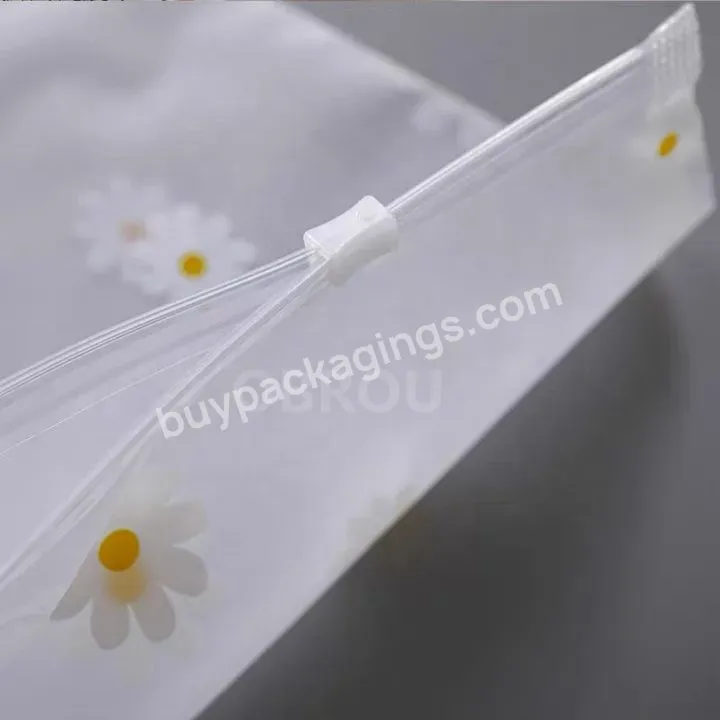 Plastic Packing Bags Custom Logo Clear Transparent Frosted Pvc Zipper Bag For Clothing Packaging With Cheap Price - Buy Frosted Zipper Bag,Clothing Packaging,Plastic Packing Bags.
