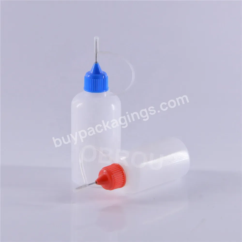 Plastic Painting Glue Dropper Needle Bottle 10ml Needle Tip Applicator Empty Needle Tip Squeeze Bottle For Diy Craft