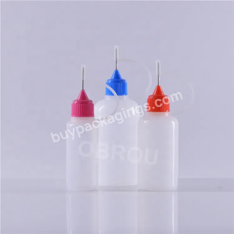 Plastic Painting Glue Dropper Needle Bottle 10ml Needle Tip Applicator Empty Needle Tip Squeeze Bottle For Diy Craft