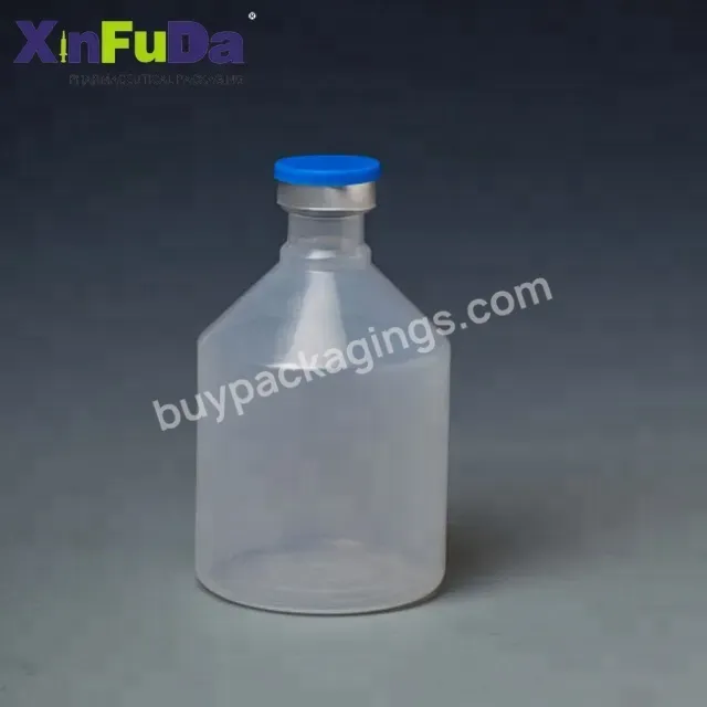 Plastic Pe Pp Material Packaging Manufacturer Sell Eo Sterile 100ml Injection Vaccine Bottle For Animal Health Vaccine - Buy Plastic Vaccine Bottle Packaging Manufacturer,100ml Plastic Vaccine Bottle For Veterinary,100ml Veterinary Vaccine Bottle.