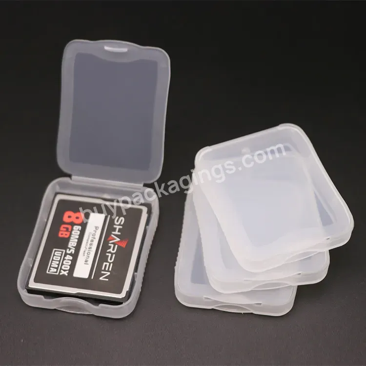 Plastic Storage Cf Mini Card Case Small Pp Case Holder For Micro Sd Memory Card Storage Case Holder Box - Buy Case Holder For Micro Sd,Memory Card Storage Case Holder Box,Cf Mini Card Case.